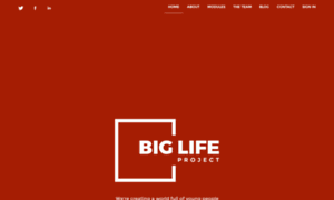 Biglifeprojectcompany.com thumbnail