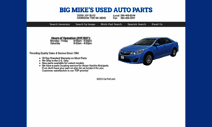 Bigmikesautoparts.com thumbnail