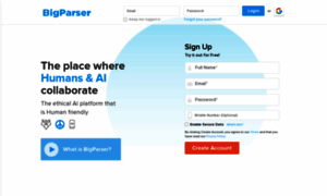 Bigparser.com thumbnail