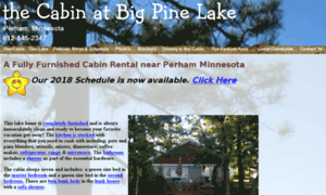 Bigpinelakecabin.com thumbnail