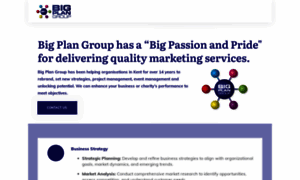 Bigplangroup.com thumbnail