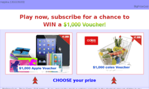 Bigprizequiz.com thumbnail