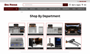 Bigridgeoutdoorkitchens.com thumbnail