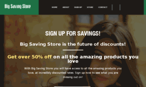 Bigsavingstore.com thumbnail