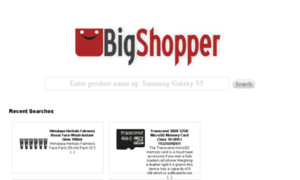 Bigshopper.co.in thumbnail