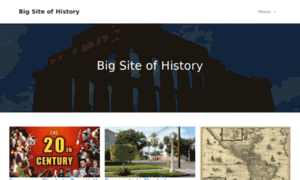 Bigsiteofhistory.com thumbnail