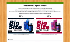 Bigsize.com.mx thumbnail