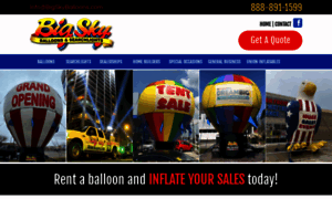 Bigskyballoons.com thumbnail