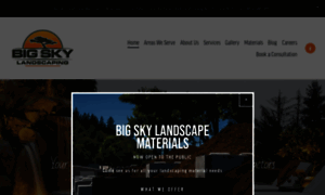 Bigskylandscaping.com thumbnail