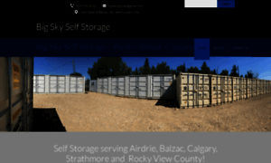 Bigskyselfstorage.ca thumbnail