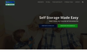 Bigskyselfstorage.com thumbnail