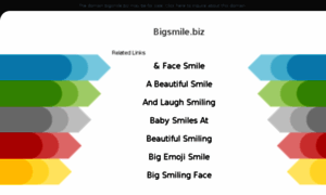 Bigsmile.biz thumbnail