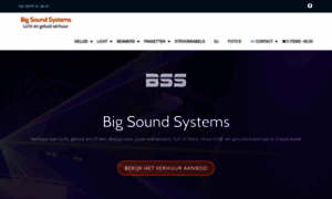 Bigsoundsystems.be thumbnail