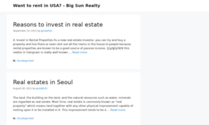 Bigsunrealty.com thumbnail