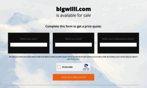 Bigwilli.com thumbnail