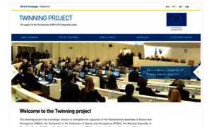 Bih-parliamentary-twinning.eu thumbnail