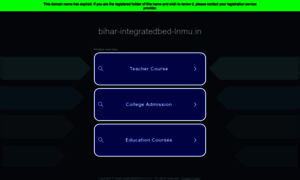 Bihar-integratedbed-lnmu.in thumbnail