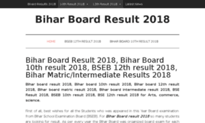 Bihar.boardresult-nic.in thumbnail