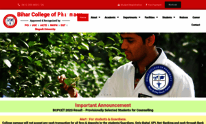 Biharcollegeofpharmacy.com thumbnail