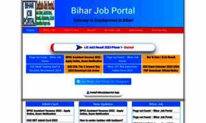 Biharjobportal.co.in thumbnail