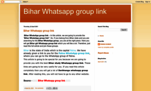 Biharwhatsappgrouplink.blogspot.com thumbnail