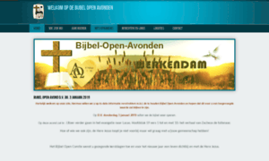 Bijbelopenwerkendam.nl thumbnail