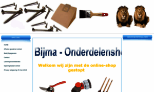 Bijma-onderdelenshop.com thumbnail