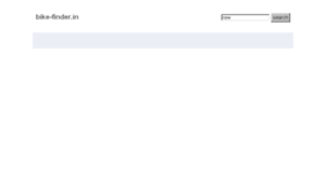 Bike-finder.in thumbnail