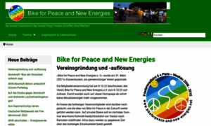Bikeforpeace.net thumbnail