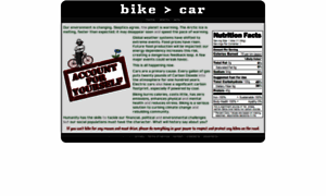 Bikegreaterthancar.com thumbnail