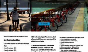 Bikemanbikerentals.com thumbnail