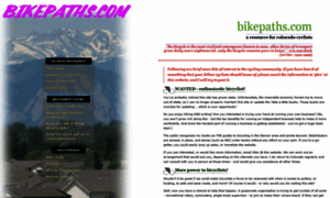 Bikepaths.com thumbnail