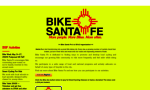 Bikesantafe.org thumbnail