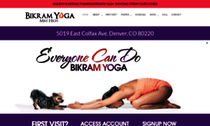 Bikramyogamilehigh.com thumbnail