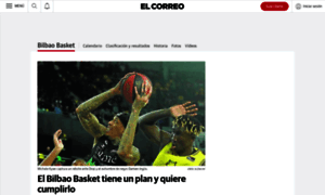 Bilbaobasket.elcorreo.com thumbnail