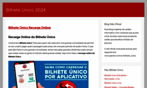 Bilheteunico.org thumbnail