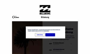 Billabong.studentbeans.com thumbnail