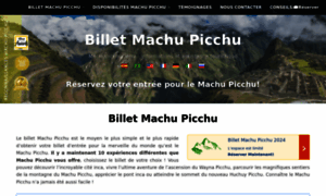 Billetmachupicchu.com thumbnail