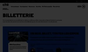 Billets.cite-sciences.fr thumbnail