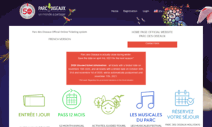 Billetterie-parcdesoiseaux.tickeasy.com thumbnail