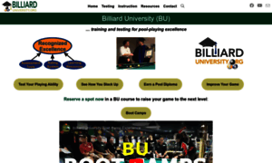 Billiarduniversity.org thumbnail