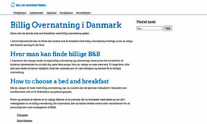 Billig-overnatning.dk thumbnail