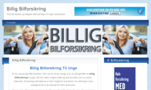 Billigbilforsikringx.dk thumbnail