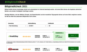 Billigkreditcheck.de thumbnail