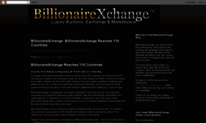 Billionairexchange.blogspot.com thumbnail