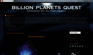 Billionplanetsquest.com thumbnail