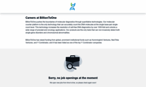 Billiontoone.workable.com thumbnail