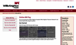 Billpay.wkhs.com thumbnail