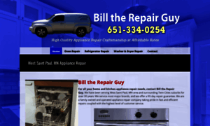 Billtherepairguy.com thumbnail