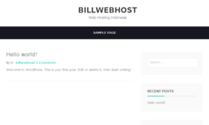 Billwebhost.com thumbnail